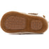 Mikk-Line Prewalker Leather Sandal w/ Heart Prewalker White Swan